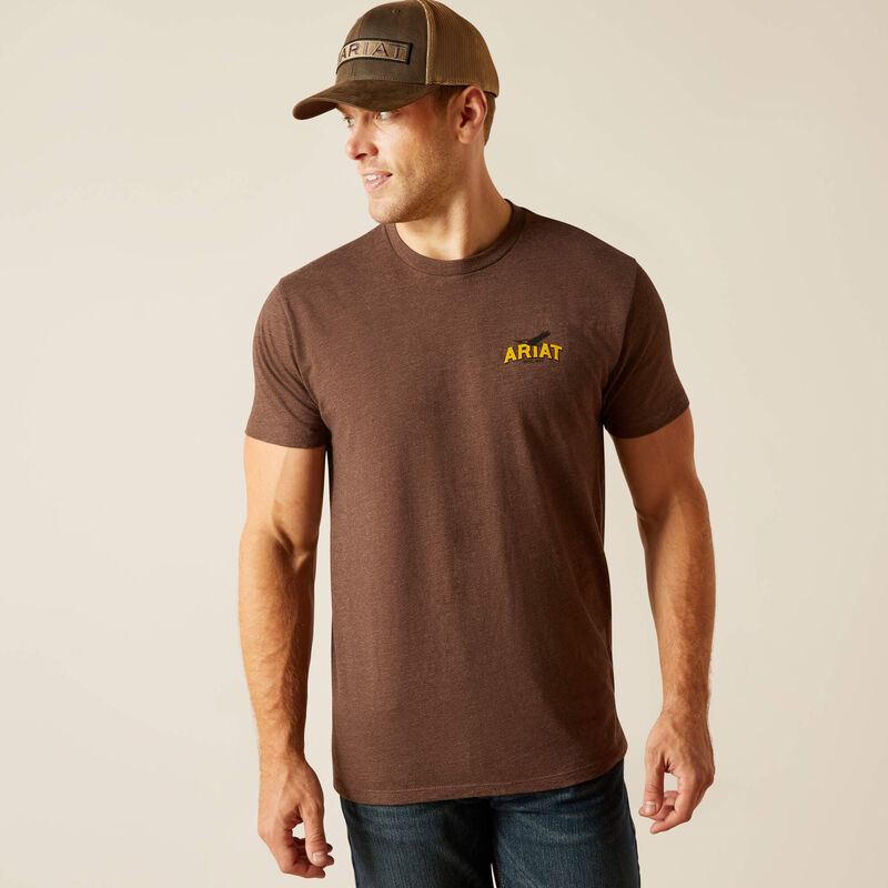 Men's Ariat Bison Sketch Shield T-Shirt 10051750