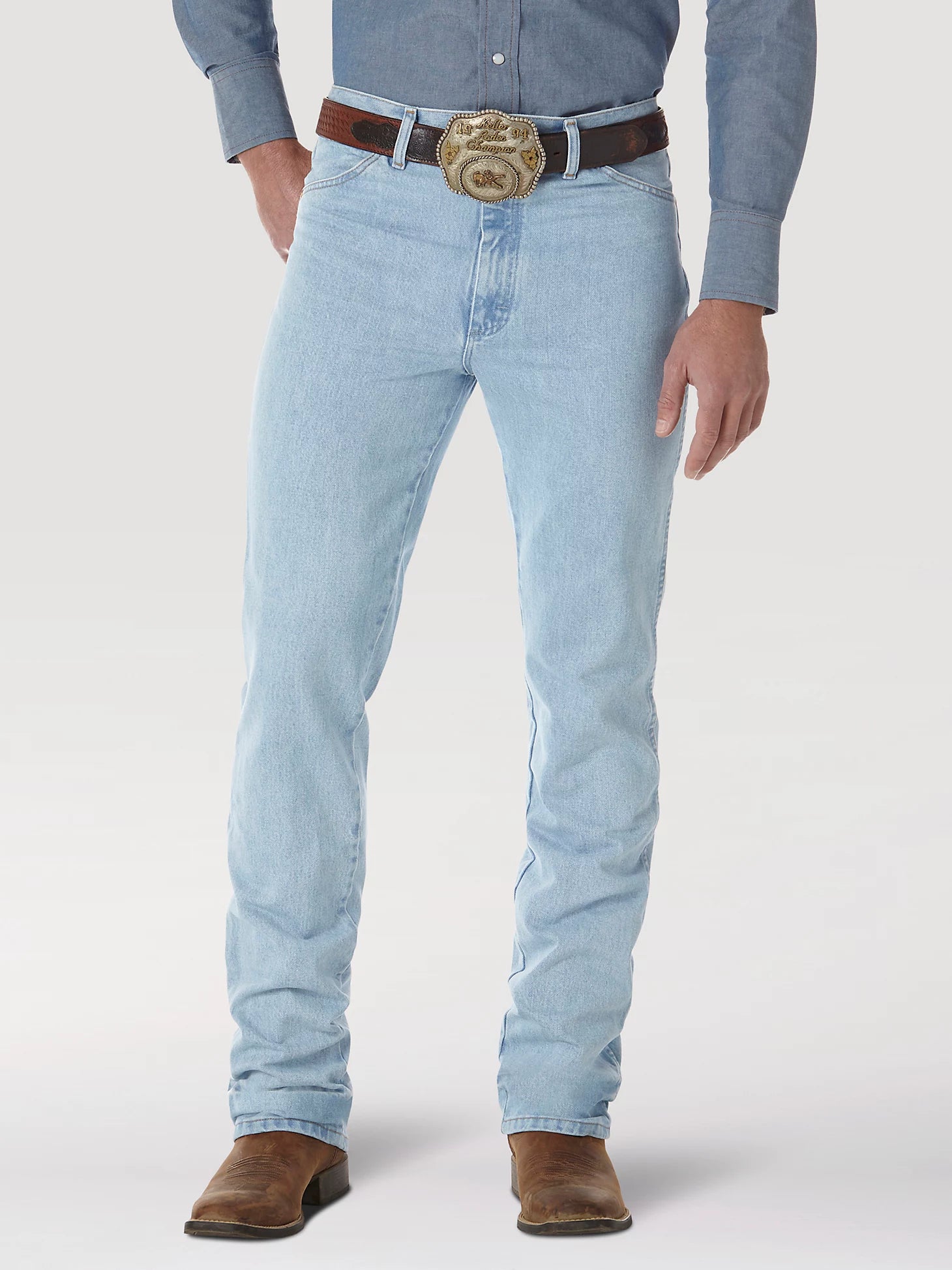 Men's Wrangler Slim Fit Cowboy Cut Jeans 936GBH