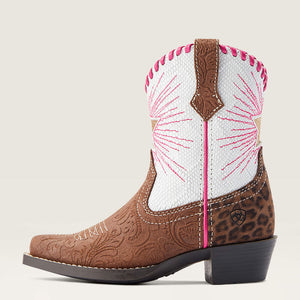 Ariat Kids 10044547HERITAGE STAR BRN/PEARL SNAKE
