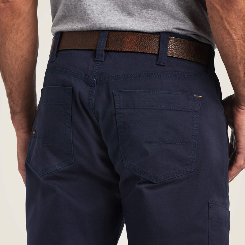 Men's Ariat Rebar M4 Low Rise DuraStretch Made Tough Stackable Straight Leg Pant: 10041084