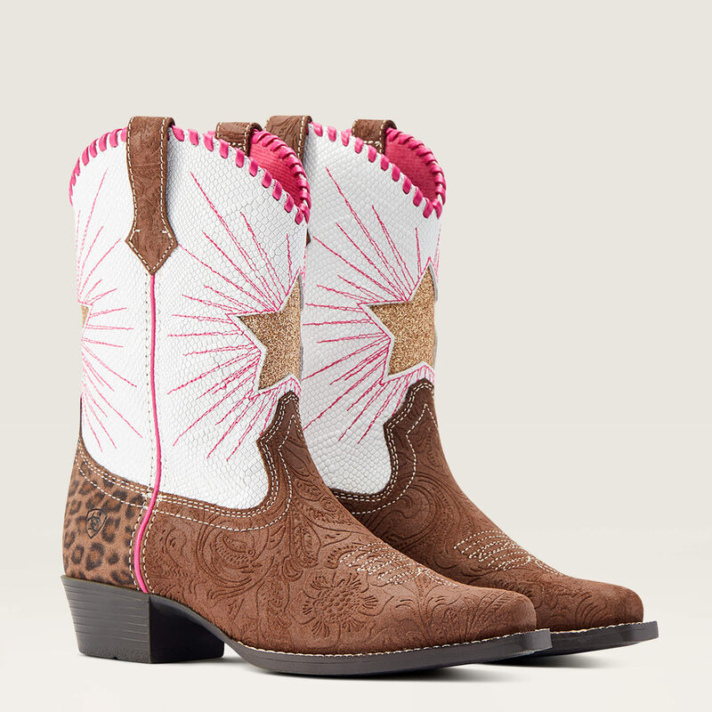 ARIAT KIDS HERITAGE STAR WESTERN COWGIRL BOOT: 10044546