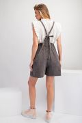 LADIES SPRING EASEL MINERAL WASH ROMPER EB55734