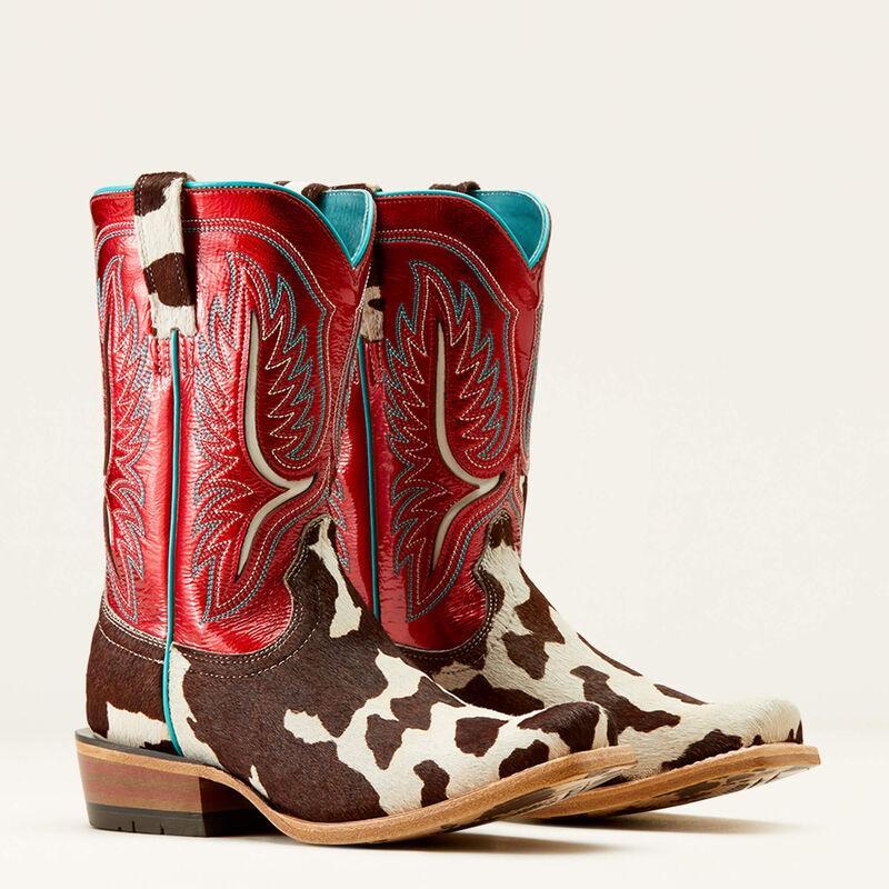 WOMENS ARIAT FUTURITY COLT COWTOWN HAIR/RUBY RED: 10051020