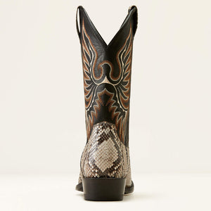 MENS ARIAT NATURAL PYTHON/LUXE BLACK SLICK 10047082